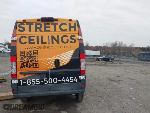 2017 Ram ProMaster Cargo with VIN 3C6TRVBG3HE543864, listed as a IAAI auction lot 41544335 with 81,224 mi miles and . Bid and sale history available at carsss.com. Image 17.