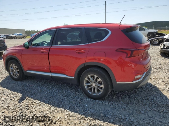 2020 Hyundai Santa Fe SE with VIN 5NMS23AD2LH191690, listed as a Copart auction lot 53846625 with 214,438 mi miles and Salvage title. Bid and sale history available at DreamBid. Image 2.