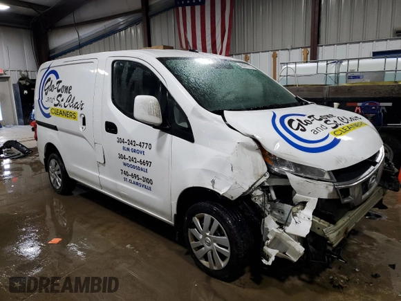 2015 Nissan NV200 SV with VIN 3N6CM0KN3FK720045, listed as a Copart auction lot 46091125 with 95,099 mi miles and Salvage Title. Bid and sale history available at carsss.com. Image 4.