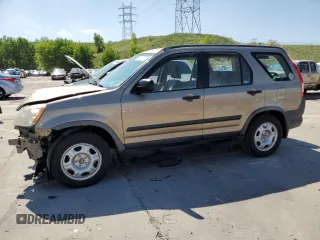 2006 Honda CR-V LX z VIN JHLRD78576C060680, wystawiony jako Copart lot #59755065 z przebiegiem 178 735 mil mil oraz Szkoda całkowita • Salvage title. Historia ofert i sprzedaży dostępna na DreamBid. Obrazek 1.