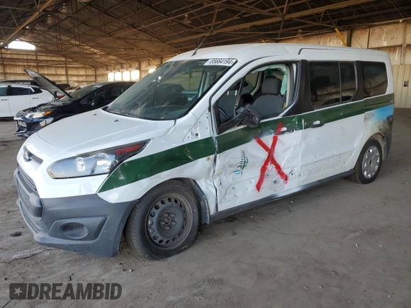 2018 Ford Transit Connect XL with VIN NM0GS9E73J1353974, listed as a Copart auction lot 85664194 with 86,108 mi miles and Salvage title. Bid and sale history available at DreamBid. Image 1.
