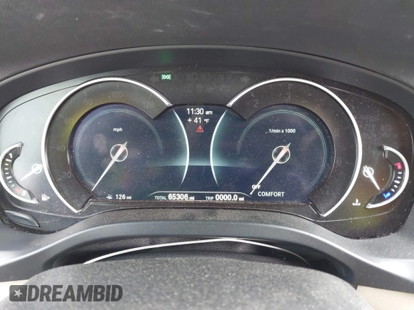 2019 BMW X3 xDrive30i with VIN 5UXTR9C51KLD98868, listed as a IAAI auction lot 41707784 with 65,306 mi miles and . Bid and sale history available at DreamBid. Image 7.