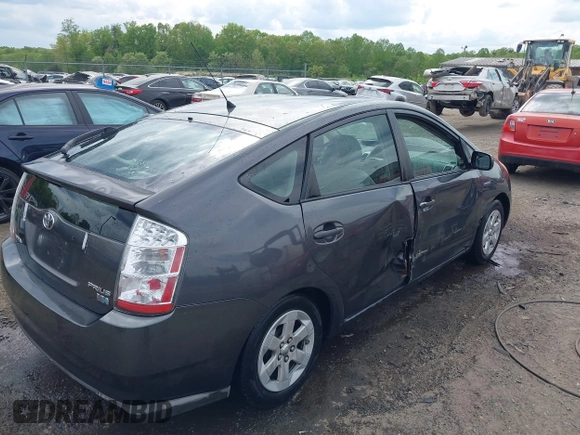 2007 Toyota Prius with VIN JTDKB20U573284607, listed as a IAAI auction lot 42099736 with 243,976 mi miles. Bid and sale history available at carsss.com. Image 4.