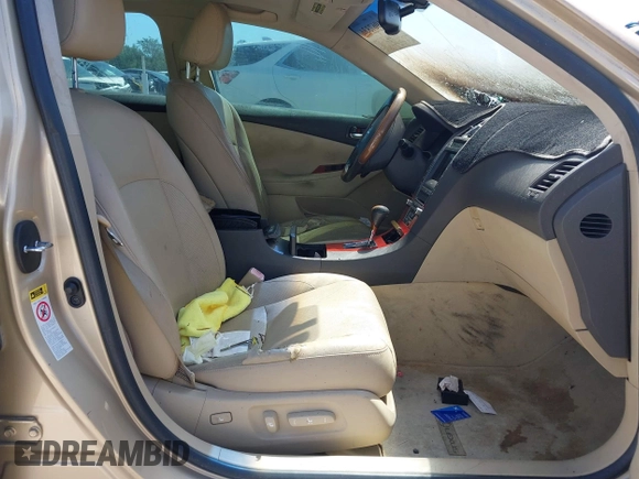 2008 Lexus ES 350 with VIN JTHBJ46G982164072, listed as a IAAI auction lot 41967331 with 1 mi miles. Bid and sale history available at carsss.com. Image 5.