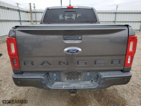 2020 Ford Ranger XL with VIN 1FTER4FH5LLA64666, listed as a Copart auction lot 44830535 with 57,182 mi miles and Salvage Title. Bid and sale history available at carsss.com. Image 6.