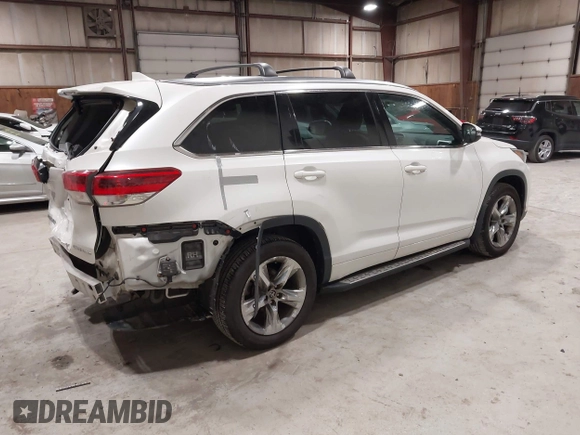 2018 Toyota Highlander Limited z VIN 5TDDZRFH3JS827093, wystawiony jako IAAI lot #42181696 z przebiegiem 63 396 mil mil oraz . Historia ofert i sprzedaży dostępna na DreamBid. Obrazek 4.