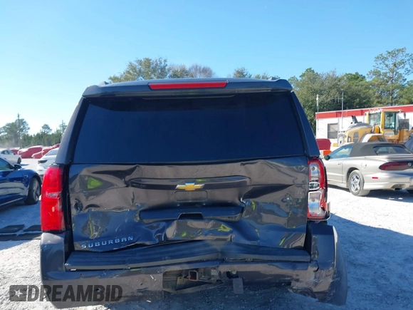 2016 Chevrolet Suburban LS with VIN 1GNSKGKC2GR189170, listed as a IAAI auction lot 41186487 with 196,594 mi miles. Bid and sale history available at carsss.com. Image 16.