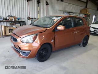 2018 Mitsubishi Mirage ES with VIN ML32A3HJ4JH000237, listed as a Copart auction lot 61841835 with 106,194 mi miles and Salvage title. Bid and sale history available at DreamBid. Image 1.