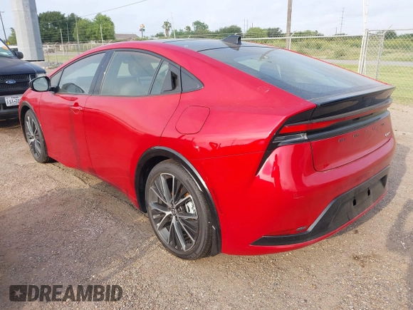 2024 Toyota Prius LE with VIN JTDACAAU8R3044021, listed as a IAAI auction lot 42169592 with 333 mi miles and . Bid and sale history available at DreamBid. Image 3.