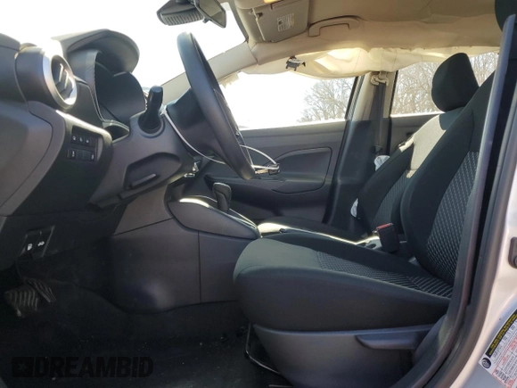 2024 Nissan Versa S with VIN 3N1CN8DV7RL875548, listed as a Copart auction lot 49424065 with 10,154 mi miles and Salvage Title. Bid and sale history available at DreamBid. Image 7.