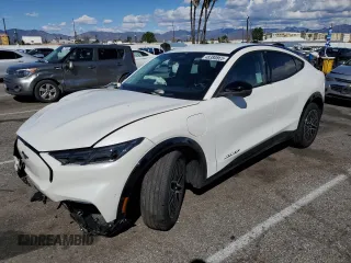 2024 Ford Mustang Mach-E Premium with VIN 3FMTK3R78RMA42298, listed as a Copart auction lot 48380865 with 4,694 mi miles and Salvage Title. Bid and sale history available at DreamBid. Image 1.