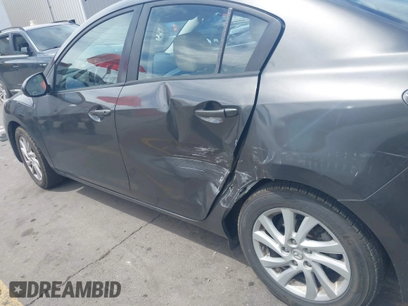 2012 Mazda 3 i Grand Touring with VIN JM1BL1W8XC1577118, listed as a IAAI auction lot 42349406 with 107,373 mi miles and . Bid and sale history available at DreamBid. Image 6.