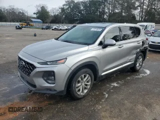 2020 Hyundai Santa Fe SEL w/SULEV with VIN 5NMS33AD6LH193536, listed as a Copart auction lot 47019635 with 98,930 mi miles and Salvage Title. Bid and sale history available at carsss.com. Image 1.
