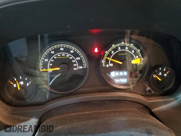 2016 Jeep Compass Sport with VIN 1C4NJCBB8GD747867, listed as a Copart auction lot 58911845 with 74,702 mi miles and Salvage title. Bid and sale history available at DreamBid. Image 9.
