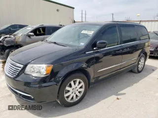 2016 Chrysler Town & Country Touring with VIN 2C4RC1BG2GR212865, listed as a Copart auction lot 53139205 with 215,293 mi miles and Salvage Title. Bid and sale history available at carsss.com. Image 1.
