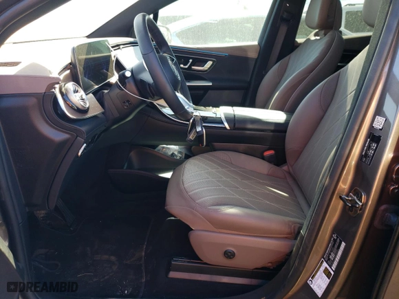 2024 Mercedes-Benz EQE with VIN 4JGGM1CB3RA045264, listed as a Copart auction lot 73974744 with 5,141 mi miles and Salvage Title. Bid and sale history available at carsss.com. Image 7.