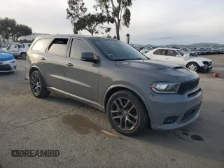 2020 Dodge Durango SRT with VIN 1C4SDJGJ8LC309476, listed as a Copart auction lot 47493325 with 32,286 mi miles and Salvage Title. Bid and sale history available at DreamBid. Image 4.