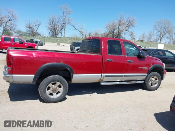 2006 Dodge 2500 SLT with VIN 1D7KS28C76J233704, listed as a IAAI auction lot 42049532 with 297,783 mi miles. Bid and sale history available at carsss.com. Image 14.