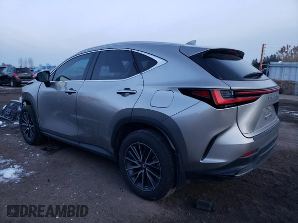 2022 Lexus NX with VIN 2T2GKCEZ3NC001671, listed as a Copart auction lot 72226562 with 10,602 mi miles. Bid and sale history available at carsss.com. Image 2.