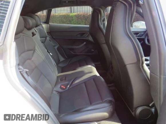 2022 Porsche Taycan 4 with VIN WP0BA2Y19NSA67581, listed as a Copart auction lot 55142525 with 6,775 mi miles and Salvage Title. Bid and sale history available at DreamBid. Image 6.