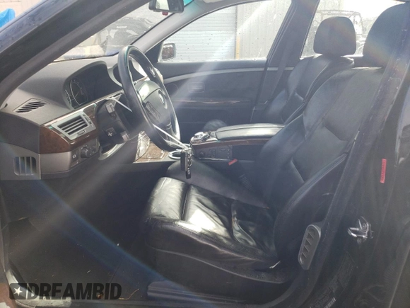 2003 BMW 7 Series 745i with VIN WBAGL63463DP67983, listed as a Copart auction lot 78225504 with Not provided miles and Clean title. Bid and sale history available at DreamBid. Image 7.