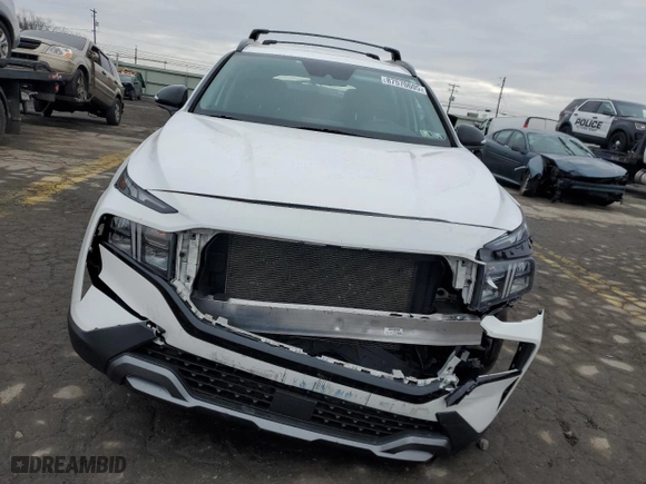 2023 Hyundai Santa Fe XRT with VIN 5NMS6DAJ7PH618867, listed as a Copart auction lot 87570605 with 32,147 mi miles and Salvage Title. Bid and sale history available at carsss.com. Image 5.