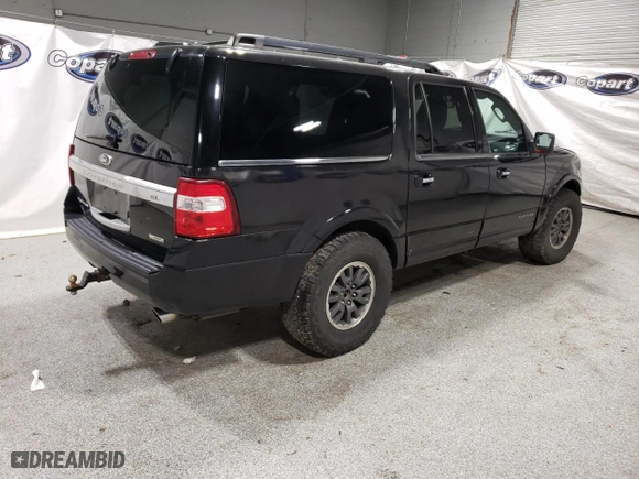 2015 Ford Expedition EL Platinum with VIN 1FMJK1MT0FEF20831, listed as a Copart auction lot 74075714 with 208,912 mi miles and Clean Title. Bid and sale history available at carsss.com. Image 3.