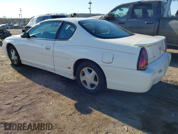 2004 Chevrolet Monte Carlo SS with VIN 2G1WX12K349121362, listed as a IAAI auction lot 41721661 with 80,371 mi miles. Bid and sale history available at carsss.com. Image 3.