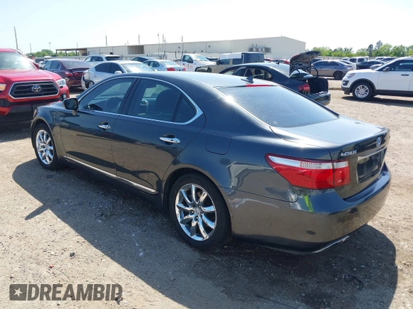 2008 Lexus LS 460 z VIN JTHBL46F185081395, wystawiony jako IAAI lot #42014942 z przebiegiem 235 101 mil mil oraz . Historia ofert i sprzedaży dostępna na DreamBid. Obrazek 3.