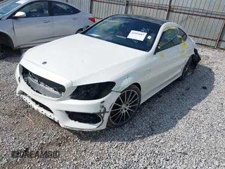 2018 Mercedes-Benz C 43 AMG with VIN WDDWJ6EB9JF679985, listed as a IAAI auction lot 41992047 with 57,619 mi miles and . Bid and sale history available at DreamBid. Image 17.