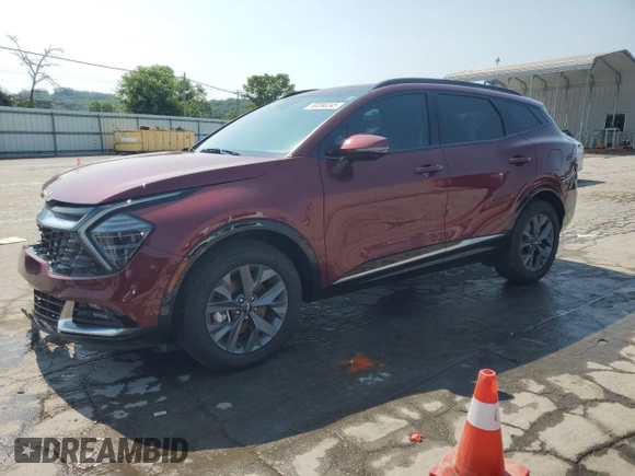2024 Kia Sportage SX-Prestige with VIN KNDPXCDG5R7121467, listed as a Copart auction lot 58390245 with 7,310 mi miles and Salvage title. Bid and sale history available at DreamBid. Image 1.