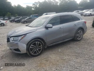 2018 Acura MDX Advance with VIN 5J8YD4H8XJL024025, listed as a Copart auction lot 60965335 with 124,839 mi miles and Salvage title. Bid and sale history available at DreamBid. Image 1.