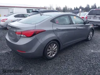 2014 Hyundai Elantra Limited with VIN 5NPDH4AE8EH465342, listed as a IAAI auction lot 41343515 with 1 mi miles. Bid and sale history available at carsss.com. Image 4.