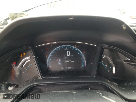 2020 Honda Civic LX with VIN 2HGFC2F67LH564920, listed as a Copart auction lot 51044585 with 42,003 mi miles and Salvage Title. Bid and sale history available at DreamBid. Image 9.