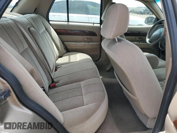 2003 Mercury Grand Marquis GS Convenience z VIN 2MEFM74WX3X619151, wystawiony jako Copart lot #55512335 z przebiegiem 101 627 mil mil oraz Szkoda całkowita • Salvage title. Historia ofert i sprzedaży dostępna na DreamBid. Obrazek 10.