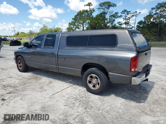 2002 Dodge 1500 with VIN 3D7HA18NX2G184759, listed as a Copart auction lot 57064015 with 280,046 mi miles and Clean Title. Bid and sale history available at DreamBid. Image 2.