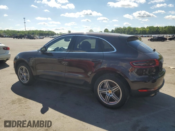 2017 Porsche Macan S with VIN WP1AB2A56HLB15926, listed as a Copart auction lot 55833605 with 56,591 mi miles and Clean Title. Bid and sale history available at DreamBid. Image 2.