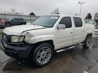 2007 Honda Ridgeline RTS with VIN 2HJYK16487H503399, listed as a Copart auction lot 45302555 with 166,308 mi miles and Salvage Title. Bid and sale history available at carsss.com. Image 1.