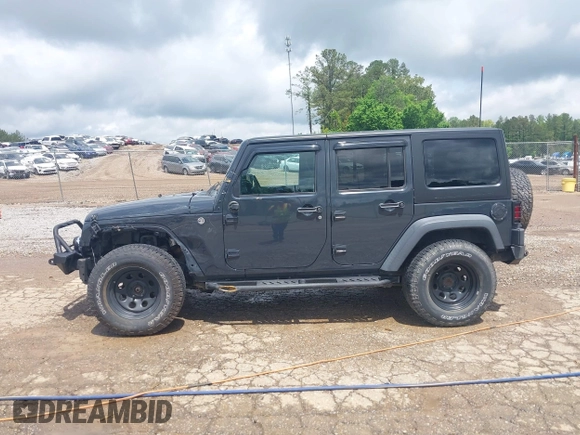 2018 Jeep Wrangler Unlimited Sport S with VIN 1C4BJWDG1JL849635, listed as a IAAI auction lot 42060964 with 60,405 mi miles and . Bid and sale history available at DreamBid. Image 14.