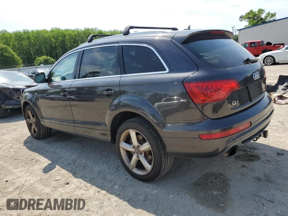 2013 Audi Q7 S line Prestige with VIN WA1DGAFE4DD001201, listed as a Copart auction lot 54495105 with 145,557 mi miles and Clean title. Bid and sale history available at DreamBid. Image 2.