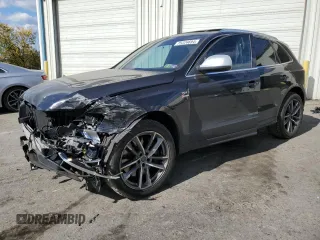 2014 Audi SQ5 Premium Plus with VIN WA1CGAFP5EA034112, listed as a Copart auction lot 75224694 with 166,055 mi miles and Salvage Title. Bid and sale history available at carsss.com. Image 1.