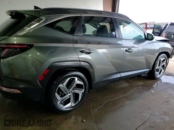2022 Hyundai Tucson SEL with VIN 5NMJC3AEXNH133590, listed as a Copart auction lot 44133265 with 61,290 mi miles and Salvage Title. Bid and sale history available at carsss.com. Image 14.