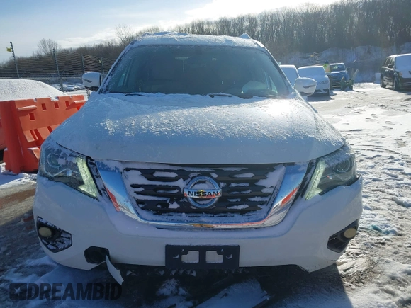 2017 Nissan Pathfinder SV z VIN 5N1DR2MM9HC673360, wystawiony jako IAAI lot #41834138 z przebiegiem 133 635 mil mil oraz . Historia ofert i sprzedaży dostępna na DreamBid. Obrazek 12.