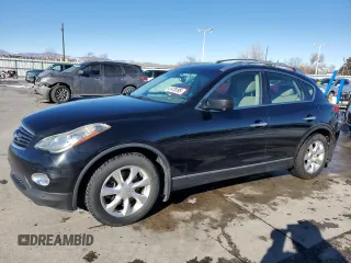 2010 Infiniti EX Journey with VIN JN1AJ0HR8AM755446, listed as a Copart auction lot 41478195 with 112,209 mi miles and Salvage Title. Bid and sale history available at DreamBid. Image 1.