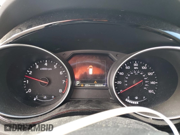 2015 Kia Sedona SX-L with VIN KNDME5C18F6032334, listed as a Copart auction lot 46107985 with 246,339 mi miles and Clean Title. Bid and sale history available at DreamBid. Image 9.