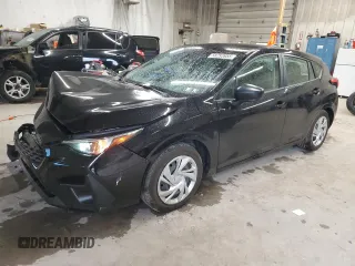 2024 Subaru Impreza с VIN JF1GUABCXR8342463, выставлен на аукционе Copart как лот 58293955 с пробегом 12 273 миль миль и Списание • Salvage title. История ставок и продаж доступна на DreamBid. Изображение 1.
