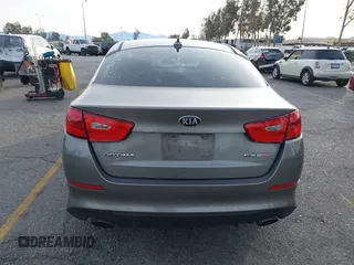 2014 Kia Optima SX Turbo with VIN 5XXGR4A63EG291596, listed as a IAAI auction lot 41385491 with 265,017 mi miles and . Bid and sale history available at DreamBid. Image 16.