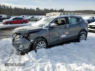 2022 Nissan Rogue Sport SV with VIN JN1BJ1BWXNW491827, listed as a Copart auction lot 42921885 with 14,551 mi miles and Salvage Title. Bid and sale history available at carsss.com. Image 1.