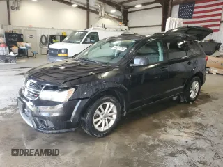 2013 Dodge Journey SXT with VIN 3C4PDCBB9DT650330, listed as a Copart auction lot 44222255 with 213,358 mi miles and Salvage Title. Bid and sale history available at carsss.com. Image 1.