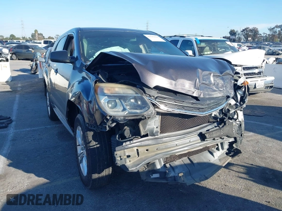 2016 Chevrolet Equinox LS with VIN 2GNALBEK0G6268606, listed as a IAAI auction lot 41643699 with 136,169 mi miles and . Bid and sale history available at carsss.com. Image 1.